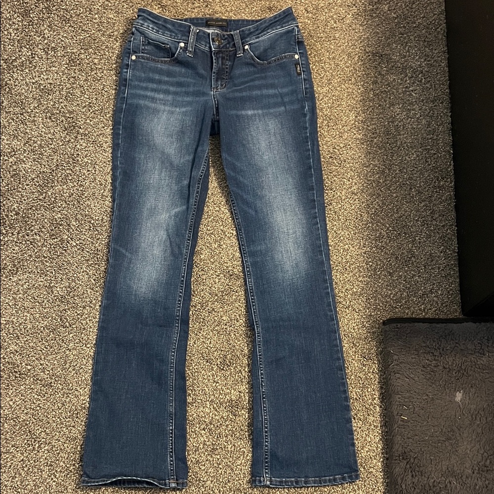 Silver Jeans Women's Boot Cut in Deep Blue